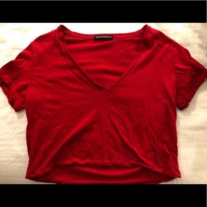 Cropped Brandy Melville tee